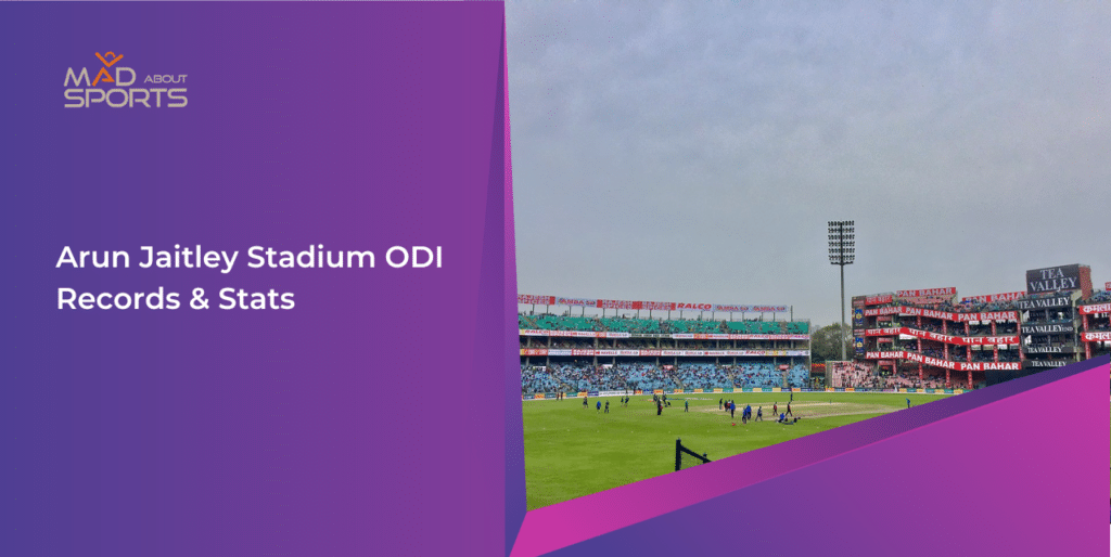 Arun Jaitley Stadium ODI Records