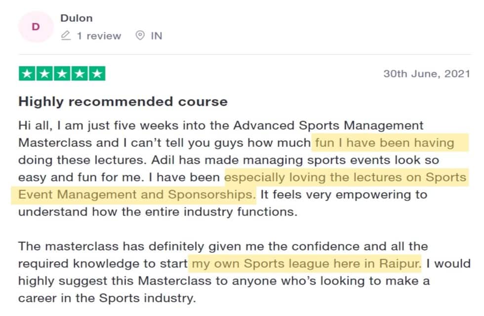 SM Masterclass Testimonial 2 highlighted