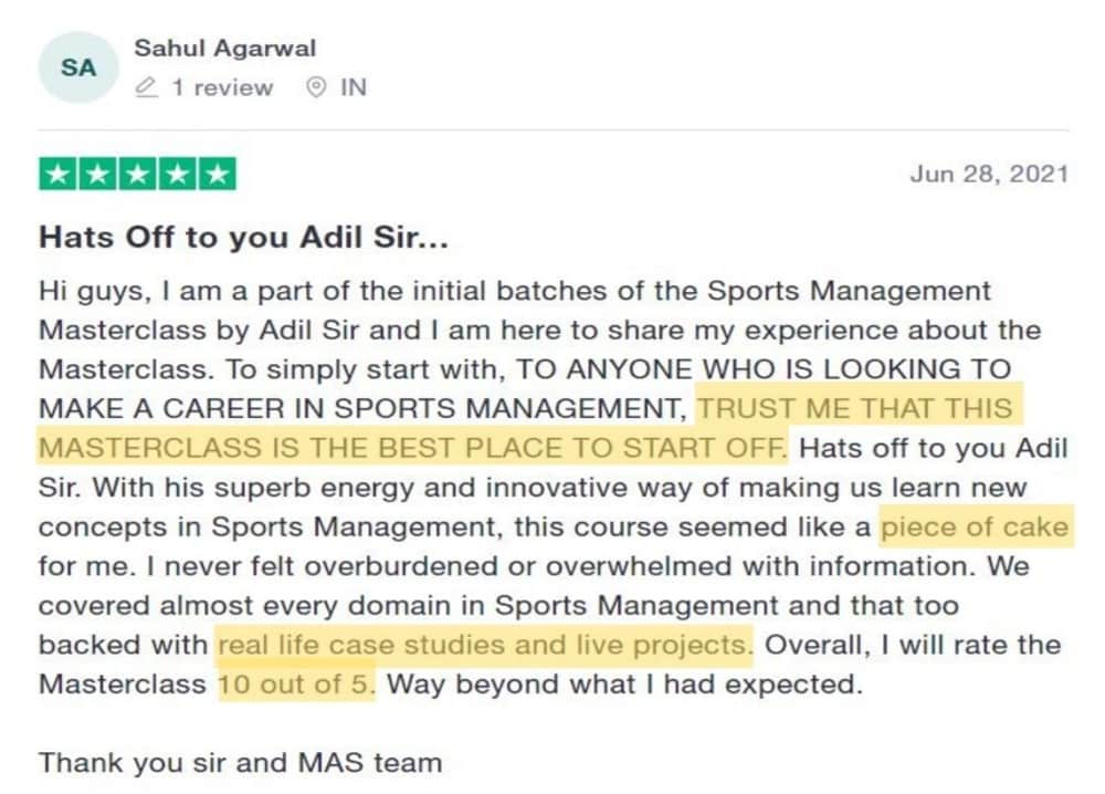 SM Masterclass Testimonial 3 highlighted